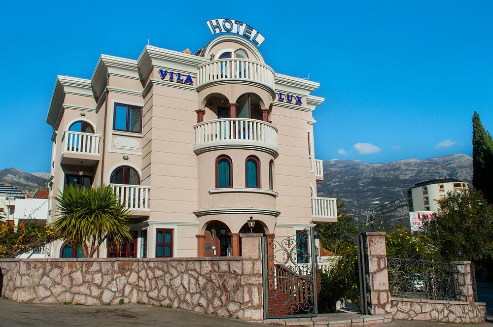 Hotel Vila Lux Budva Exterior foto