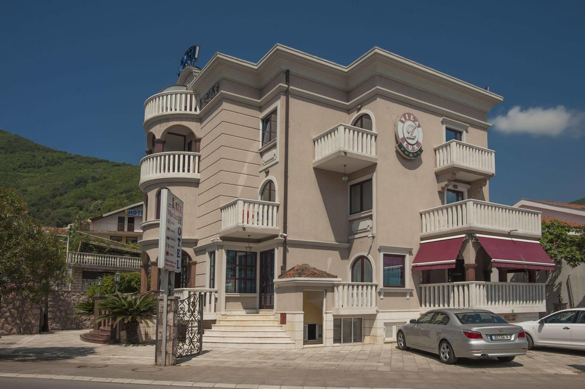 Hotel Vila Lux Budva Exterior foto